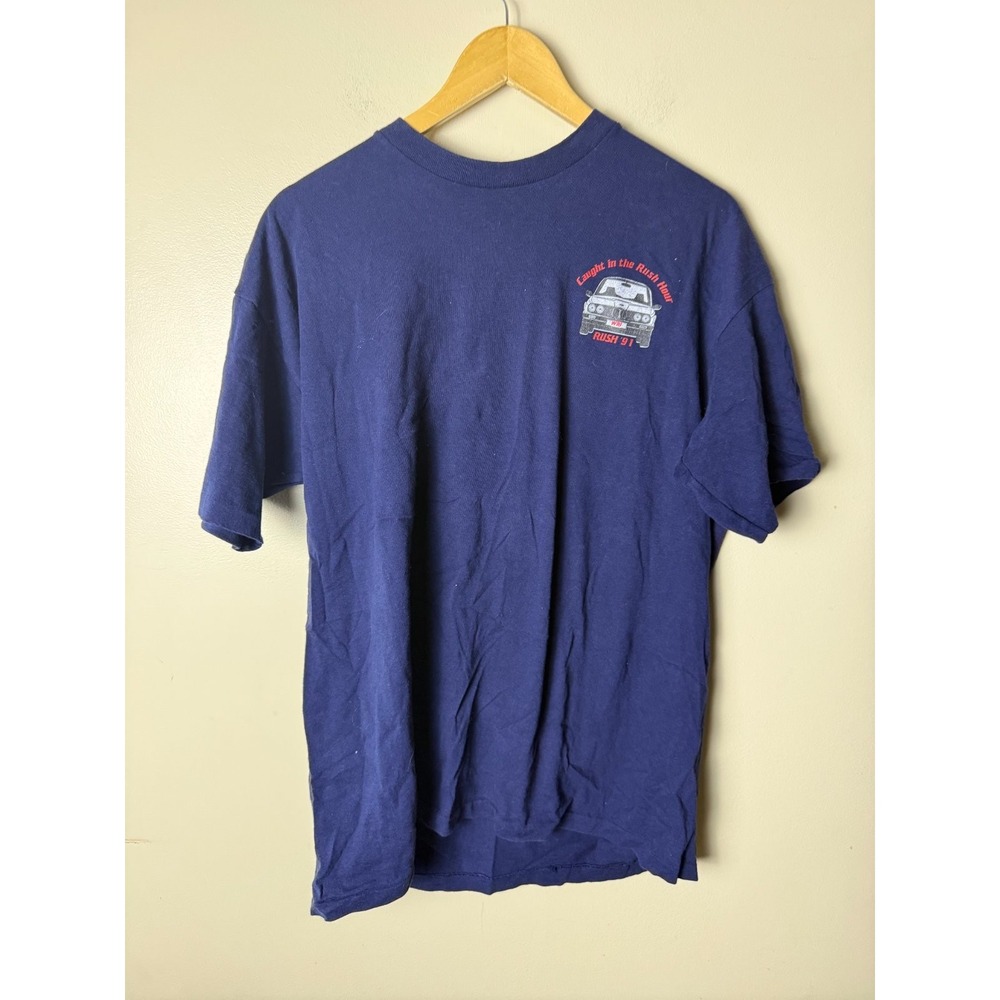 Signal Mega-Tee Western Illinois University T-Shirt Mens XL Blue Fraternity